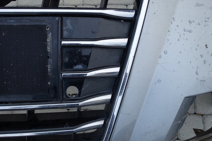 фото №12, Audi a7 4g8 11-14 бампер переднє решітка оригінал