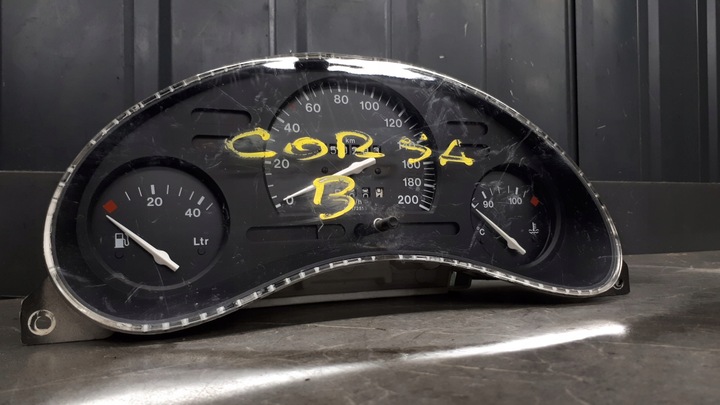 фото №1, 90534393 спідометр  манометр opel corsa b 1.2