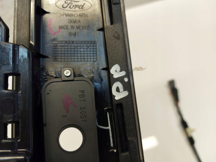 фото №7, Ford mustang mach-e панель планка дверь ручка lj8t-14a626-bew