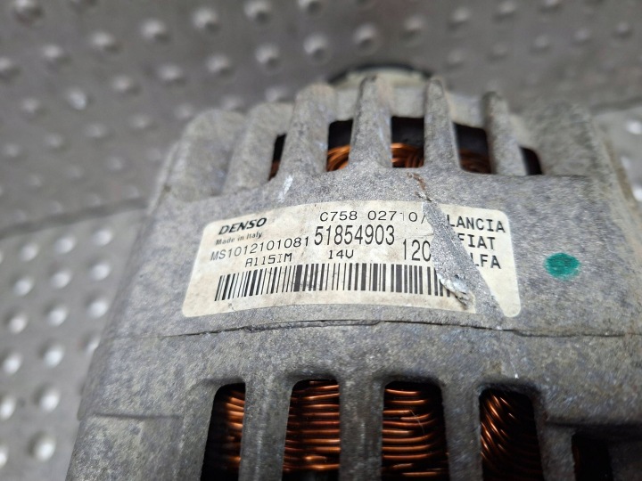 фото №6, Генератор 51854903 fiat panda iii 500 0.9 twin air 2012-
