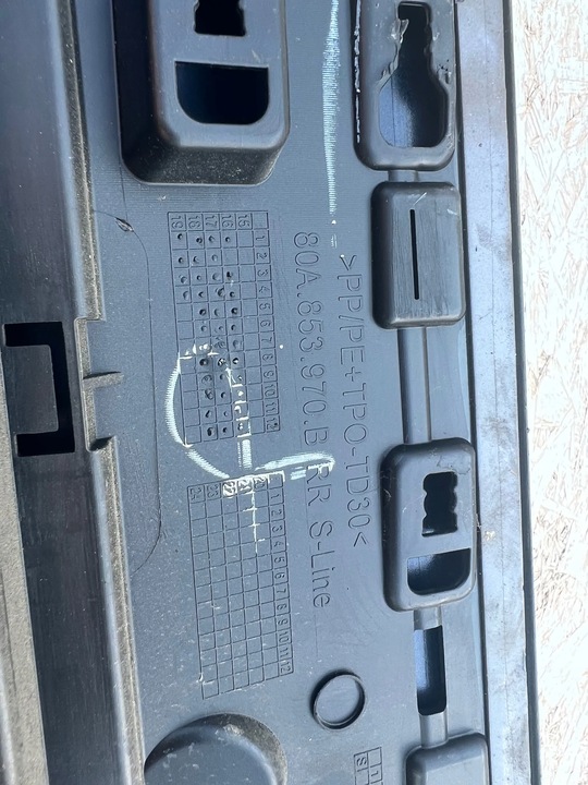 фото №7, Audi q5 s line 80a планка дверь правая зад правые