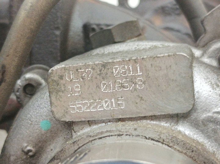 фото №8, Турбонагнетатель 55222015 1.4 t-jet alfa romeo mito i 2008-