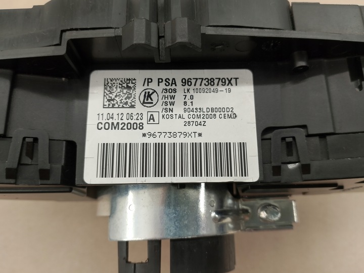 фото №10, Citroen c3 ii ds3 переключатель комбинированный рулевой/подрулевой лента