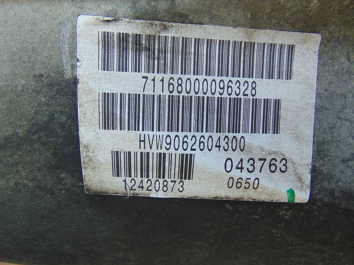 фото №14, Коробка передач коробки передач vw crafter 2.5 tdi a9062610501 9062604300