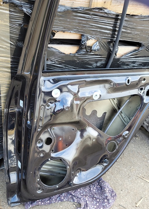 фото №9, Двері праві задні ручка vw golf vii 7 5g універсал чорні lc9x оригінальний номер