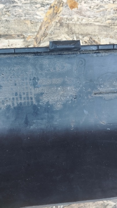 фото №9, Спойлер бампера зад задний audi a4 b7 8e0807521b