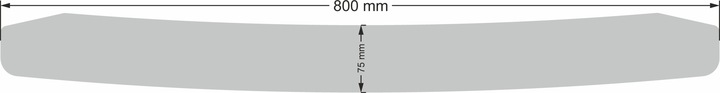 фото №8, Планка na бампер mitsubishi galant ix 2008-2012