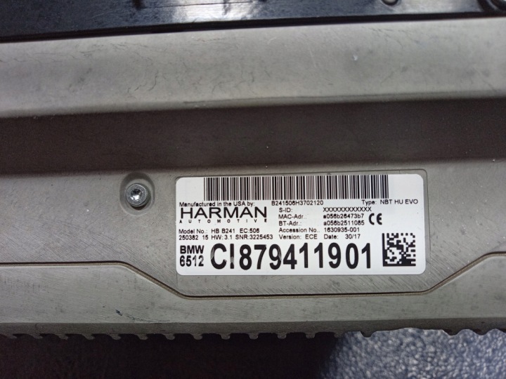 фото №7, Bmw x5 x6 f15 f16 f85 f86 магнитола комплект 6816387