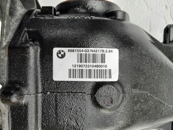 фото №5, Bmw x7 g07 міст задній диференціал диференціал трансмісія задньої osi 8681554 3.64