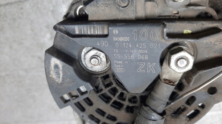 фото №6, Генератор opel corsa c 04r 1.0b 0124425021