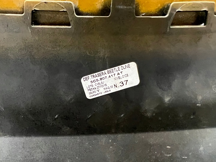 фото №10, Vw beetle 5c5 дюна бампер задний зад 4xpdc
