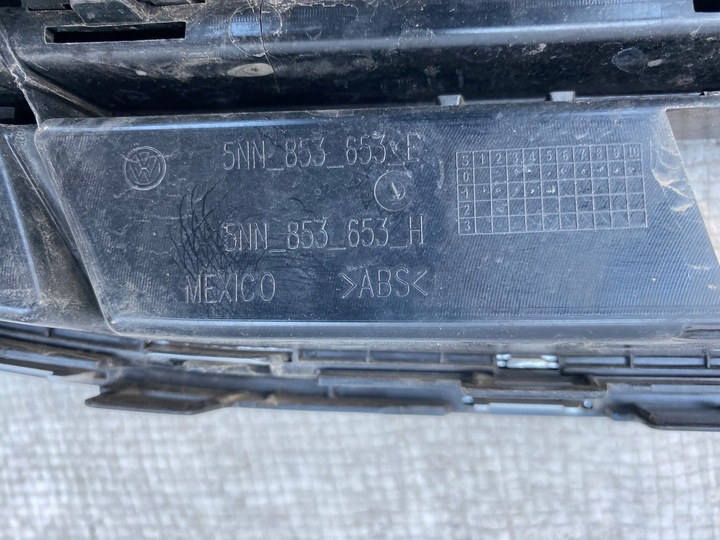 фото №6, Volkswagen tiguan ii рестайлинг r-line решётка решётка радиатора 5nn853653e