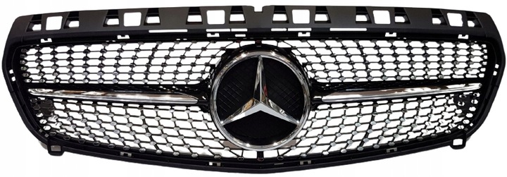 фото №1, Mercedes c класс w205 2019- решётка радиатора решётка diamond