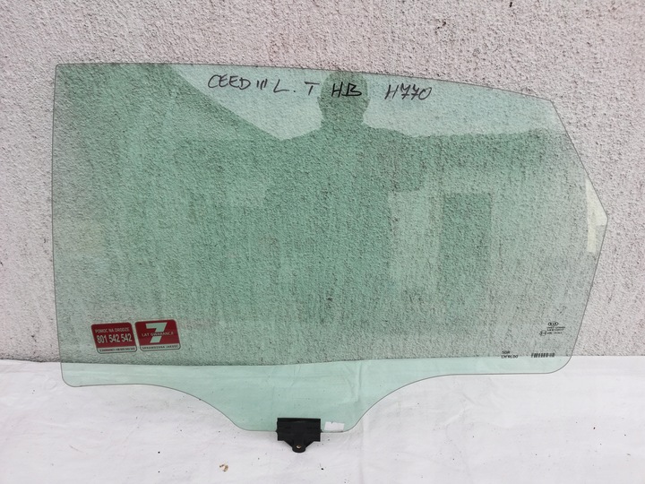 фото №1, Стекло левая зад задняя kia ceed iii 17-21 hb