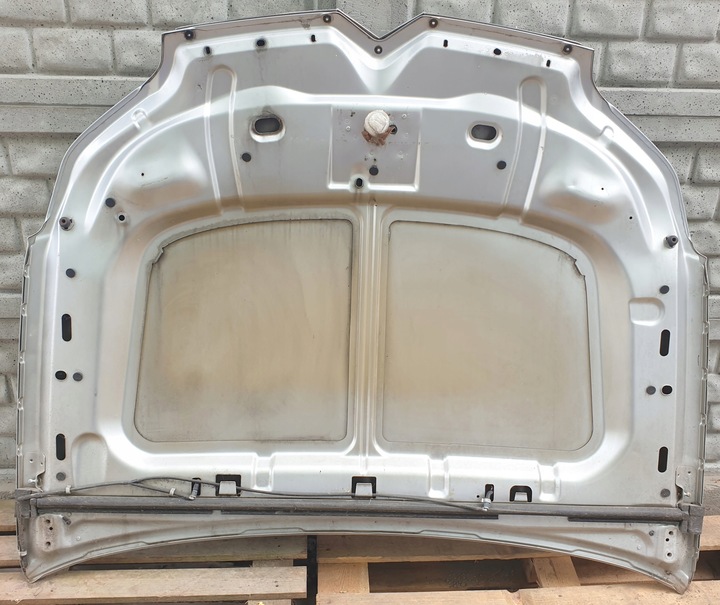 фото №2, Капот citroen c5 i ii рестайлінг 04-08 срібло 4+/5 pń