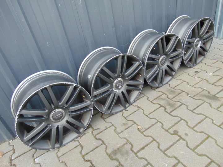 фото №13, Алюмінієві диски alusy 18 audi a6 c6 5x112 et46 4f0601025al