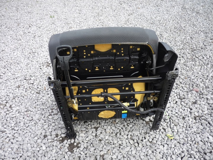 фото №9, Сиденье левый перед vw golf v 5d чёрный хороший европа