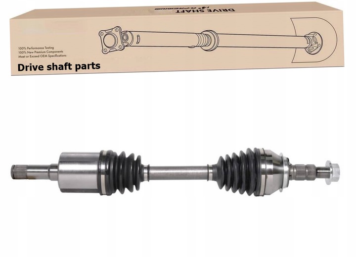 фото №1, Полуось левая opel insignia b grand sport 2.0 d 2.0 cdti механическая коробка передач