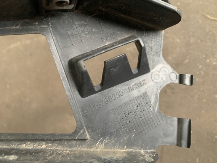 фото №8, Citroen berlingo iii кронштейн  бампера левое зад rifter combo proace
