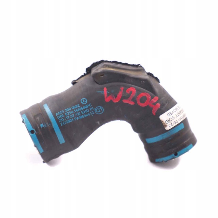 фото №12, Mercedes w204 w212 om651 шланг шланг труба воды