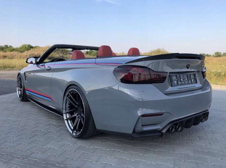 фото №9, Накладка планки pod пороги podproża bmw m3 m4 f80 f82 чорний блиск