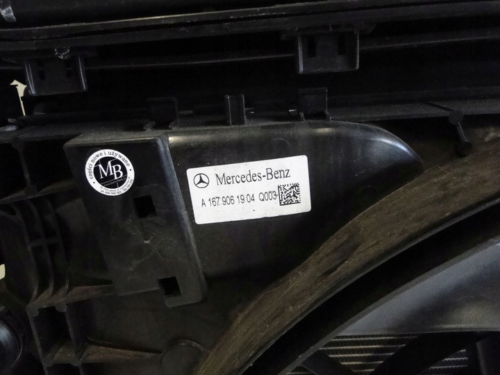 фото №11, Mercedes gle 350 167 гибрид w167 suv c167 купе вентилятор радиатор 1000w