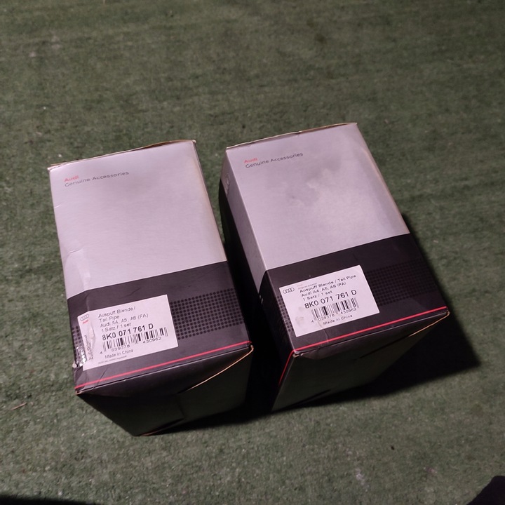 фото №6, Спортивні наконечники вихлоп алюмінієві audi двигун труба