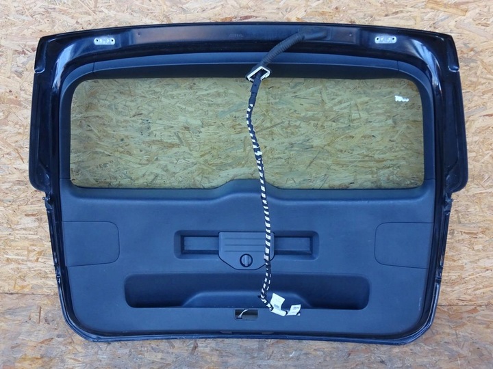 фото №9, Vw sharan 7n 10-20 кришка зад задня багажника чорна 11r 2011r