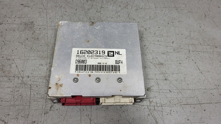 фото №1, Компьютер блок управления двигателя opel vectra b 1.6 16202319