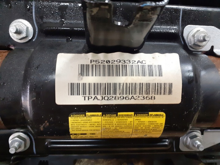 фото №6, Jeep wrangler jk 2007-11 подушки водія пасажира панель ремені оригінал