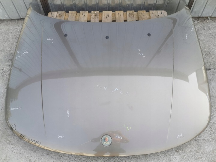 фото №6, Капот saab 9-5 95 оригинал лак 286 hazelnut