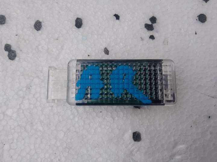 фото №1, Лампа освещение интерьера vw 5g0947409