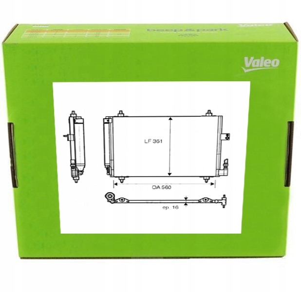 фото №1, Радиаторов кондиционера valeo do citroen c6 3.0 v6