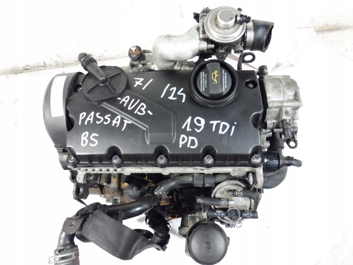 фото №10, Двигун стійка avb турбонагнітач audi a4 vw passat b5 1.9 tdi