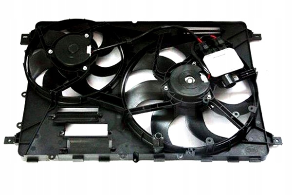 фото №1, Tyc вентилятор радіатор з корпус подвійний ze блок керування volvo s60