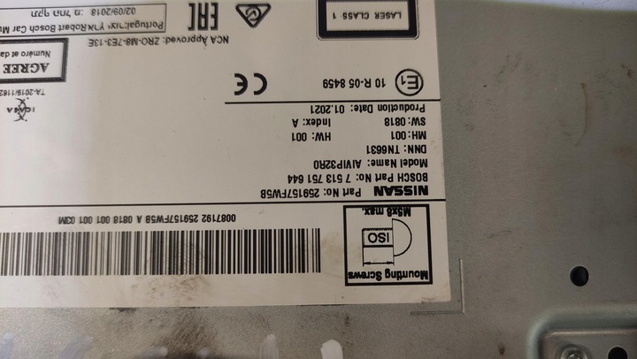 фото №11, Nissan qashqai ii j11 радио навигация 259157fw58