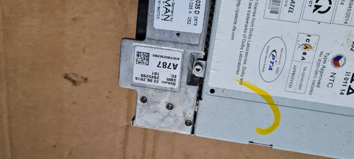 фото №8, Q7 4m ii навигация считыватель мультимедиа mib2 4m0035035d 4m0035035a