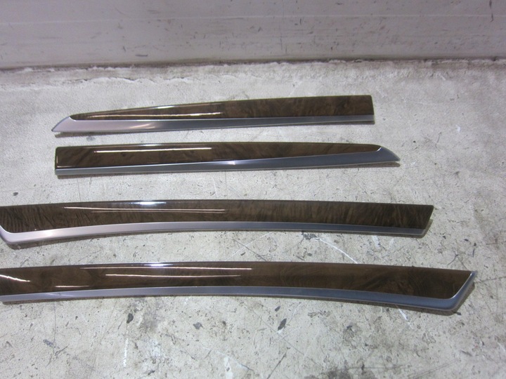 фото №13, Bmw f10 f11 планки декори cup тримач дерево jesion комплект alu гарний