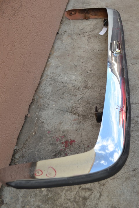 фото №6, Fiat 125p бампер задній зад хром