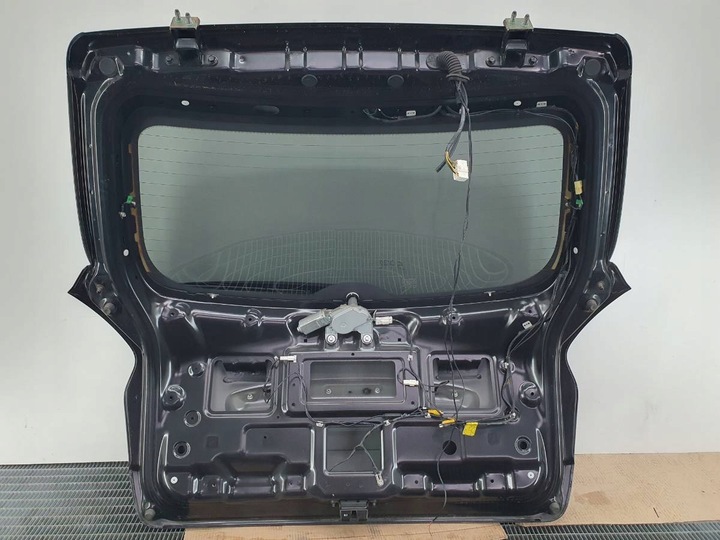 фото №10, Крышка зад задняя багажника ssangyong korando iii чёрная lak комплектная