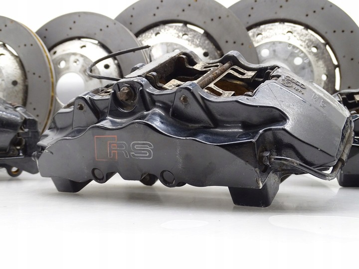 фото №3, Комплект затискачі + диски audi rs4 b8 rs5 8t 4.2 fsi swap 365mm 330mm brembo