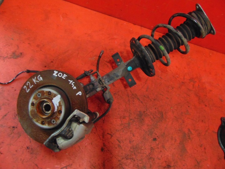 фото №1, Renault zoe 12- поворотный кулак амортизатор правая перед