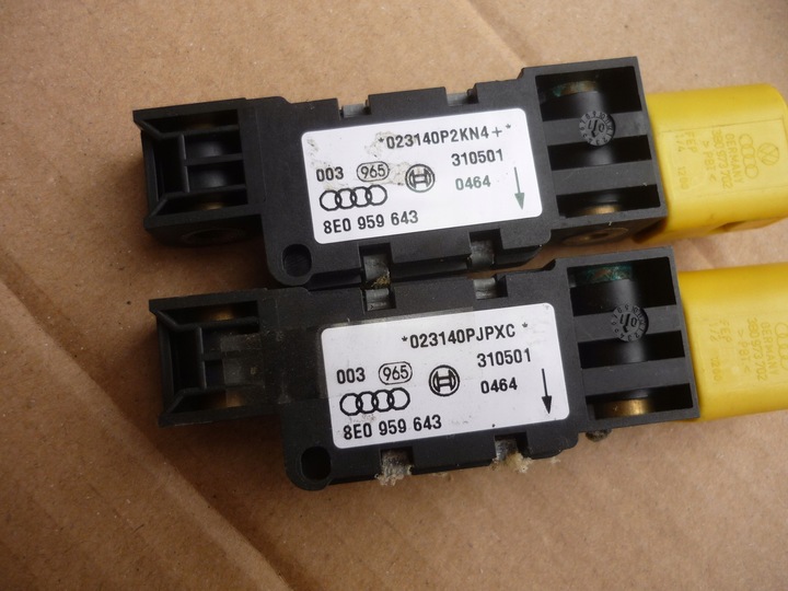 фото №13, Комплект датчиков + датчик + подушка audi a4 b6 b7