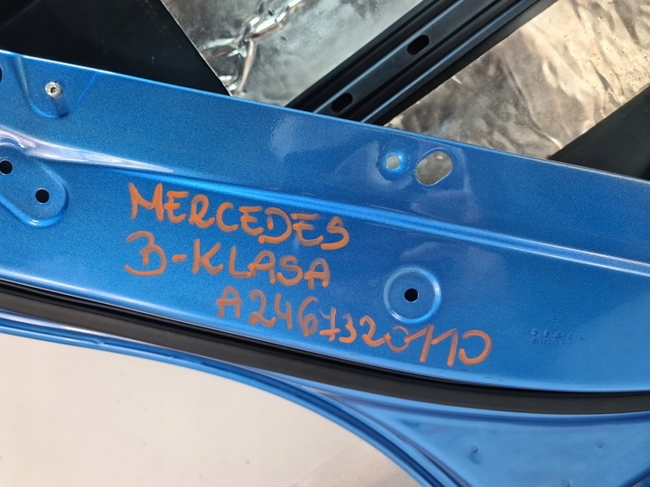 фото №11, Mercedes w246 b-klasa 11-19 дверь левый зад левая задние a2467300105