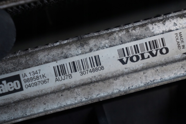 фото №8, Комплект радиатор воды кондиционера интеркулер volvo xc90 2.4 30748808