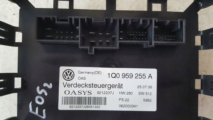 фото №2, Модуль дах блок керування vw eos 2,0 fsi
