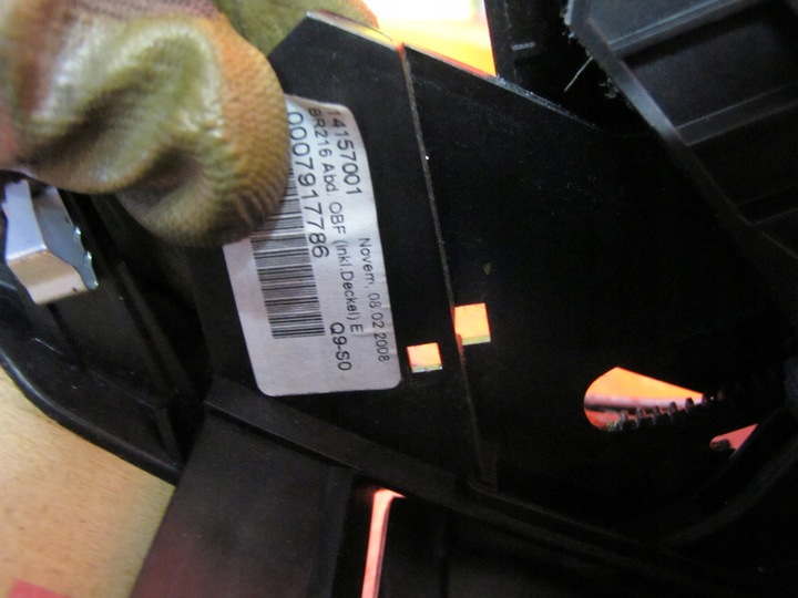 фото №9, Mercedes cl w216 w221 панель консоли решётка часы