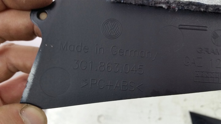 фото №5, Vw passat b8 защита туннеля среднего левая