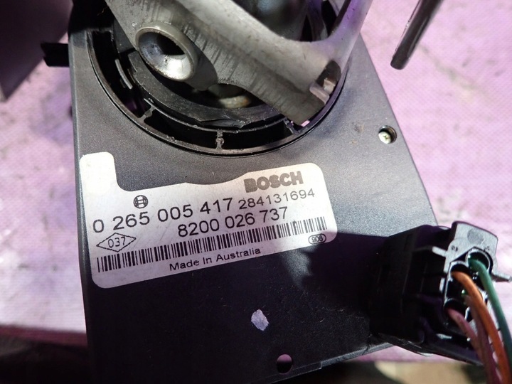 фото №9, Renault scenic i 99- рестайлинг 1.6 замок зажигания ключи колонка датчик 8200026737