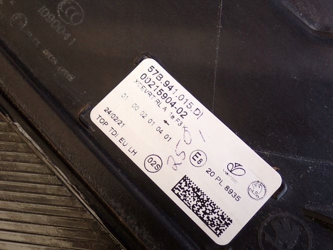 фото №7, Skodakodiaq полный led 16- фара левый лампа левая 57b941015d